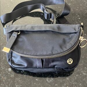 Lululemon All Night Micro Festival Black Crossbody Bag